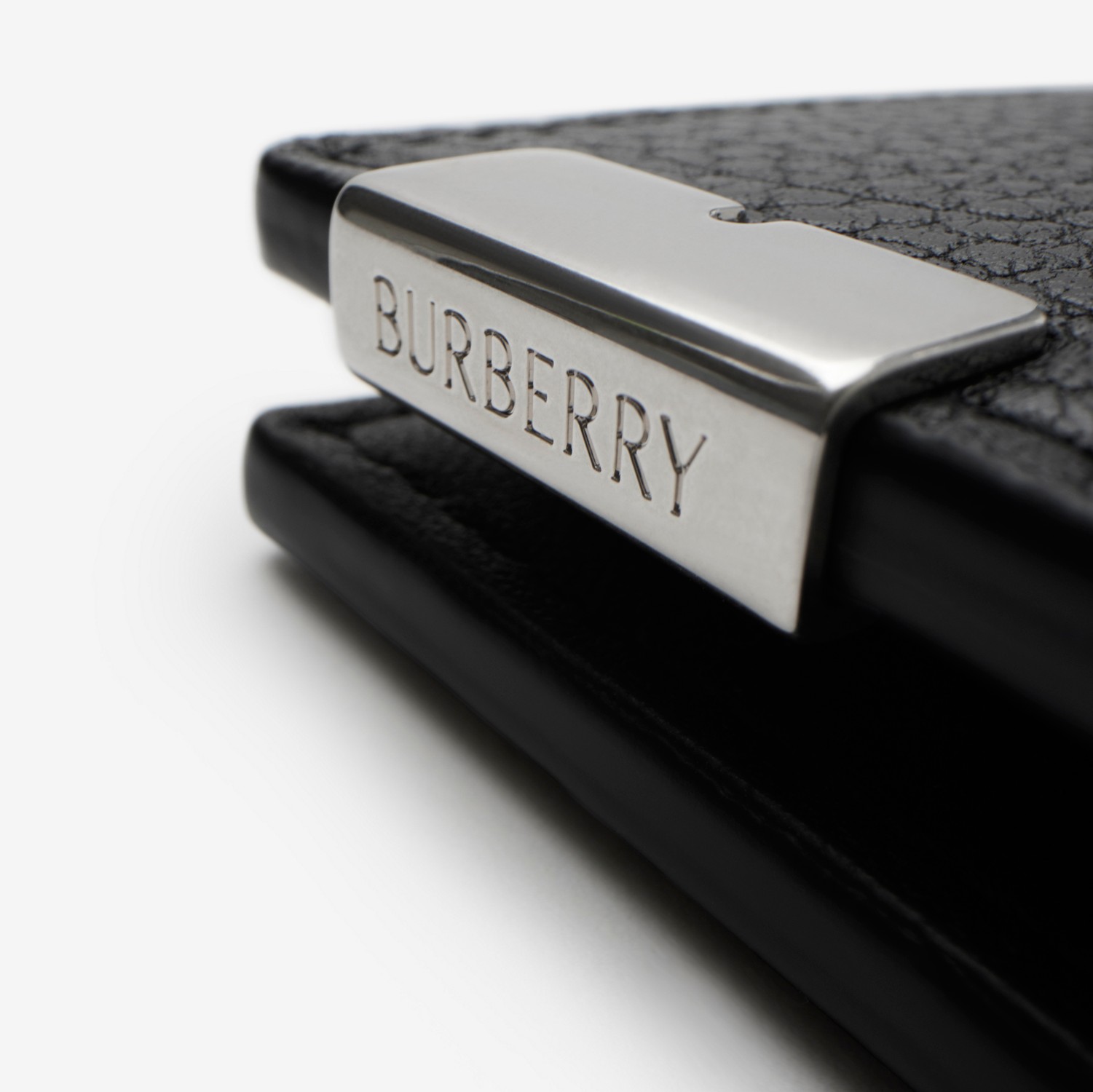 B Cut Bifold Coin Wallet in Black - Men | Burberry® Official