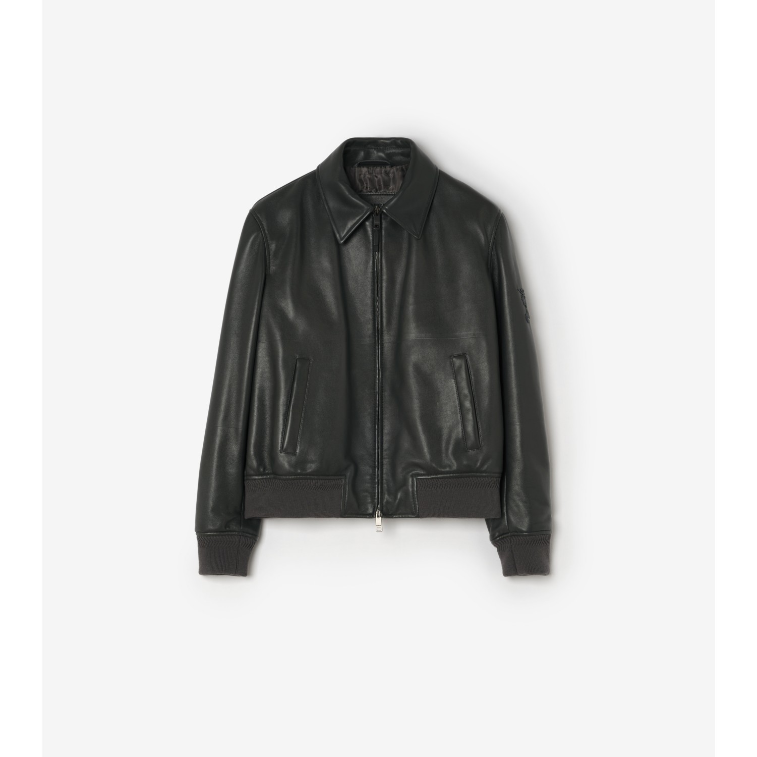 Leather Bloomsbury Bomber Jacket