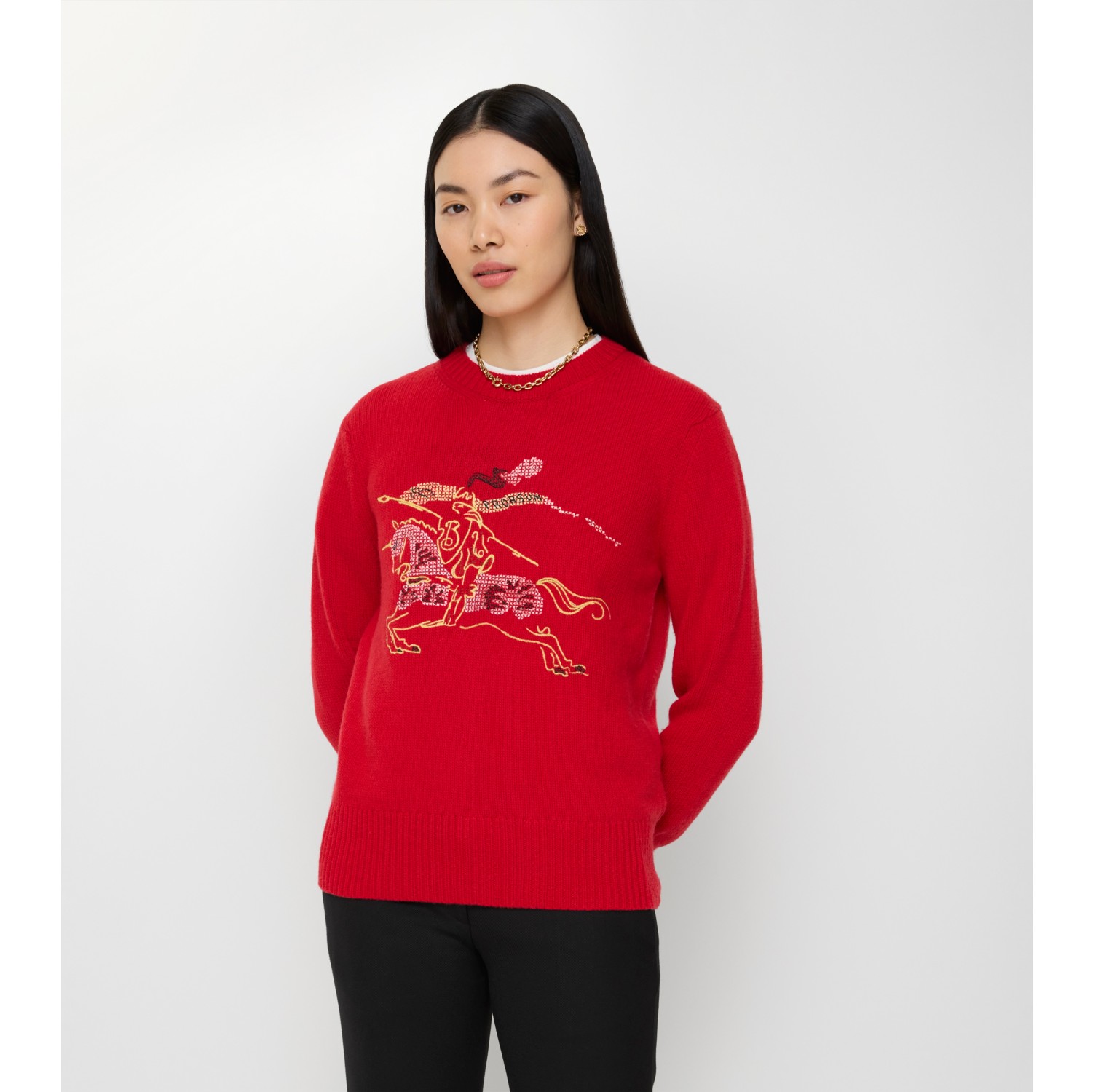 Cross Stitch EKD Wool Cashmere Sweater