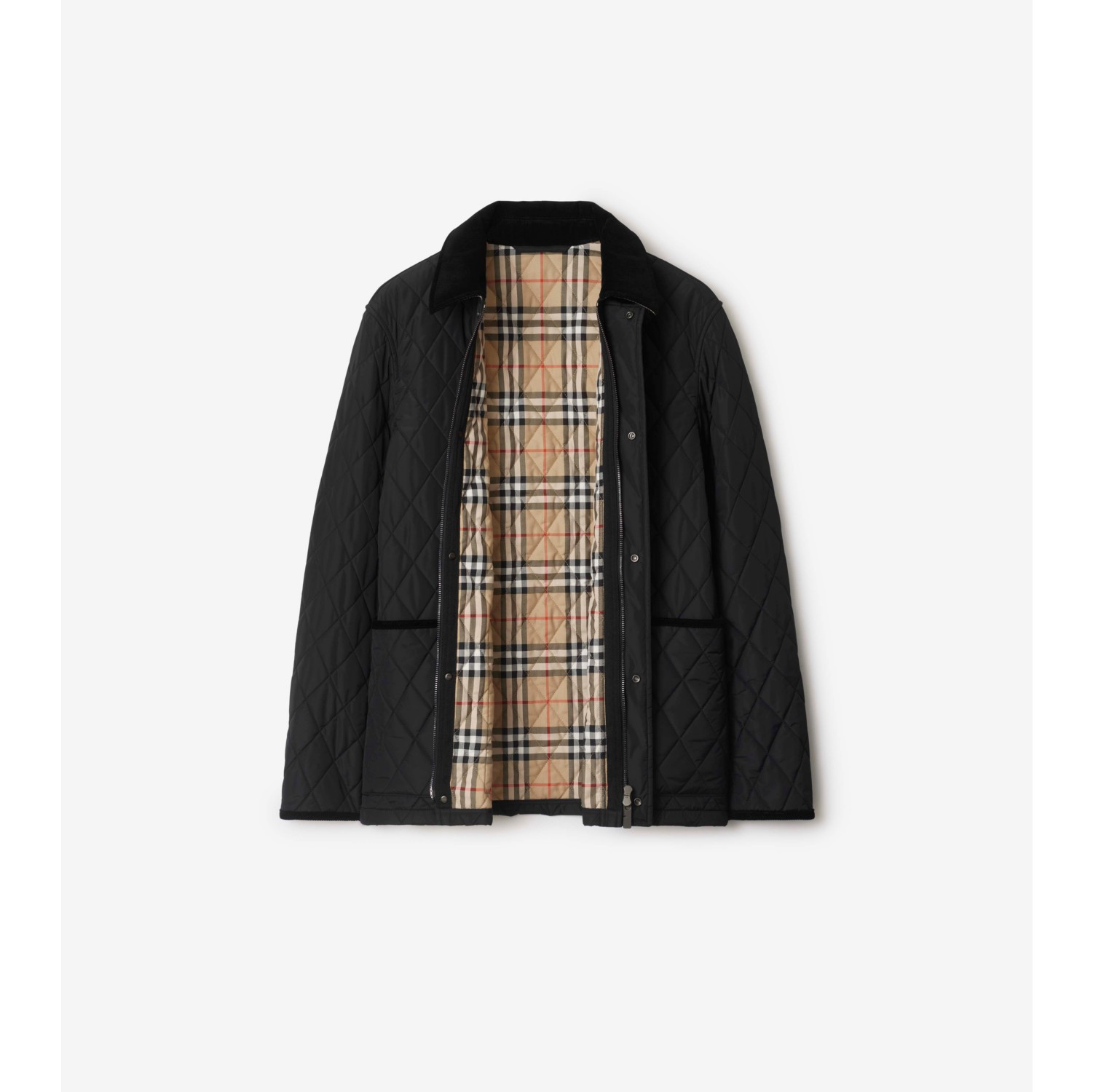 Veste de campagne matelassée en nylon