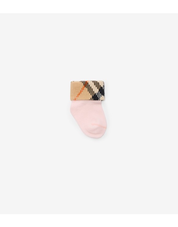 Two-piece Cotton Blend Socks Set