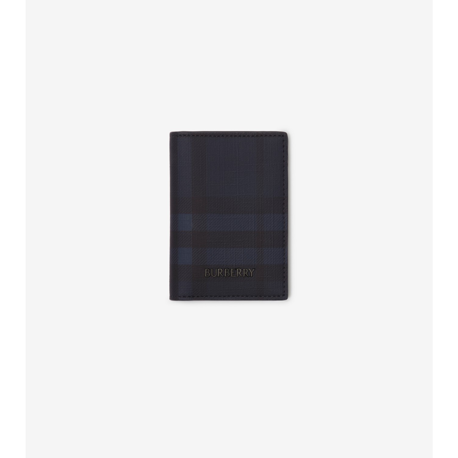 City Check Folding Card Case