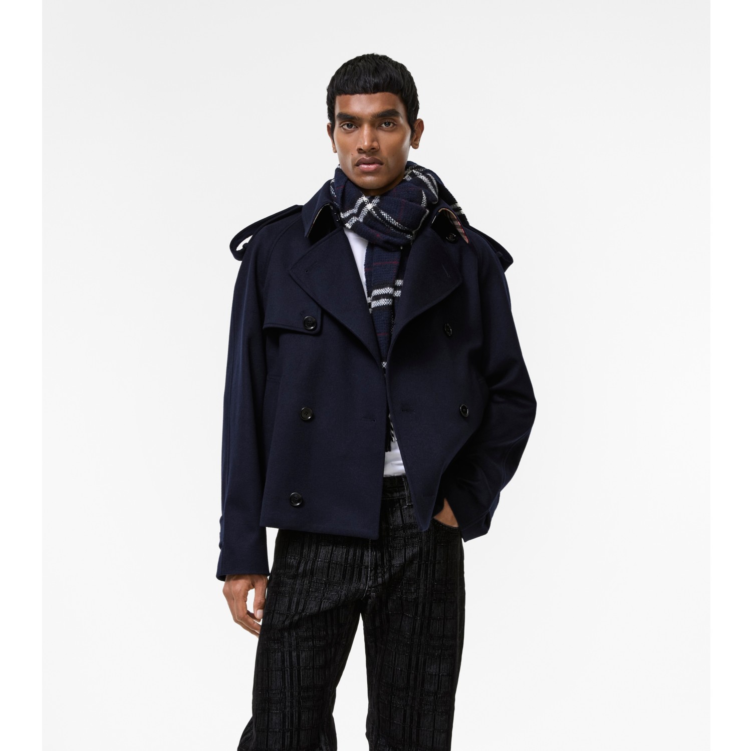 Cashmere Leadenham Trench Jacket