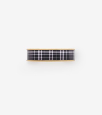 チェックカフ (ゴールド／ブラック) - ウィメンズ | Burberry®公式サイト