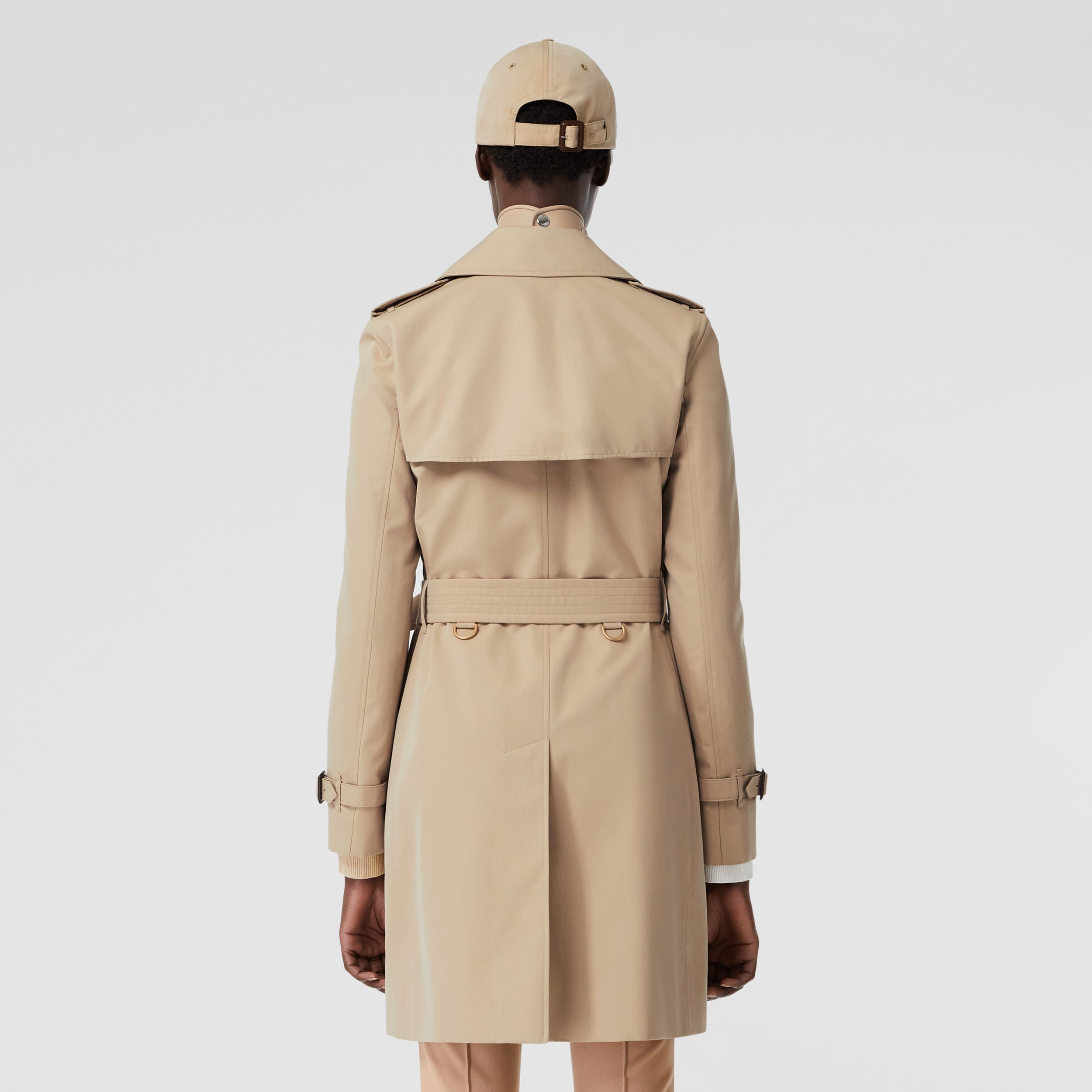 Trench coat corto Islington (Miele) - Donna | Sito ufficiale Burberry® - 3