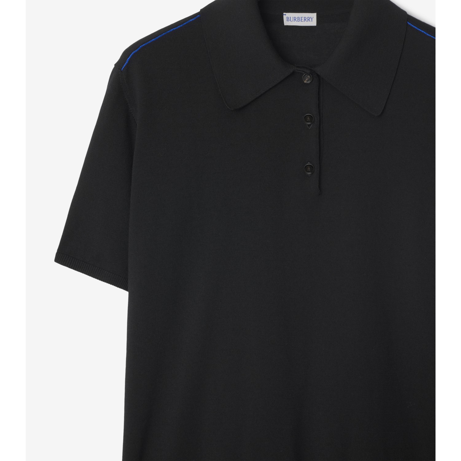 Black polo burberry online