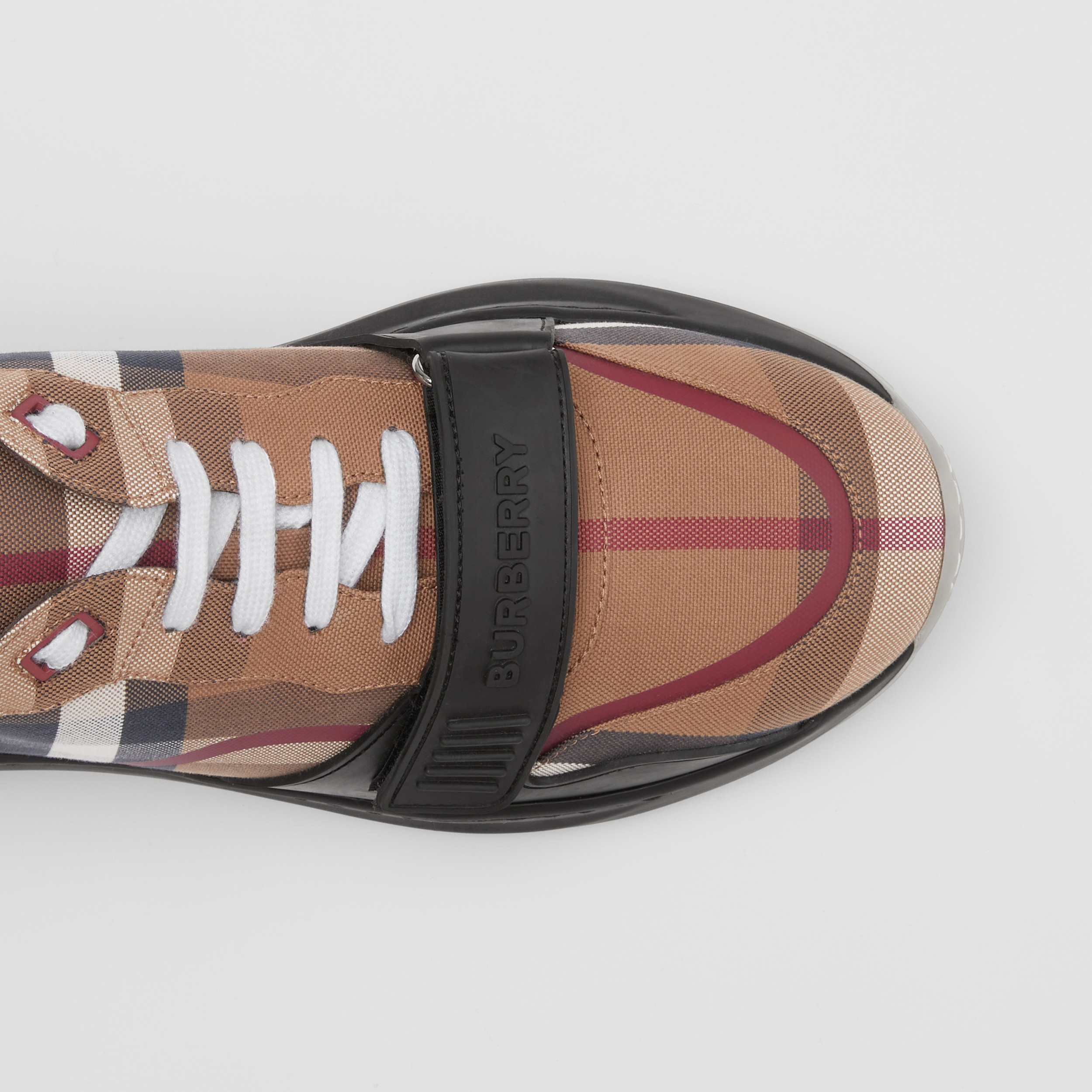 Sneakers en coton check (Bouleau Brun) - Homme | Site officiel Burberry® - 2