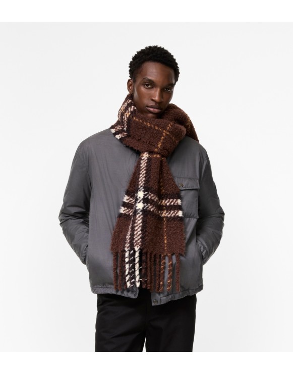 メンズ シルク、ウール、カシミアスカーフ | Burberry® 公式サイト