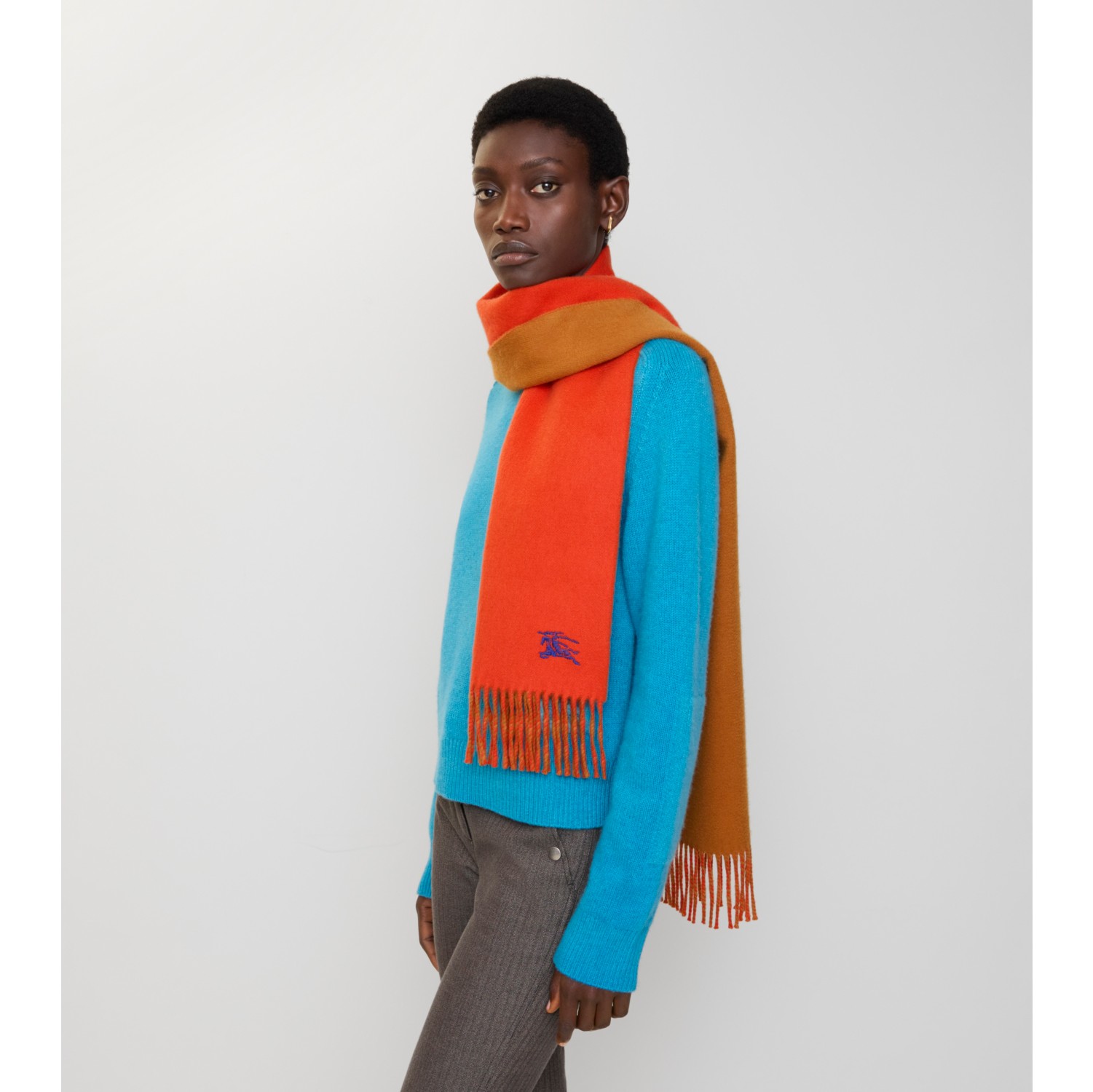 Reversible Cashmere Scarf