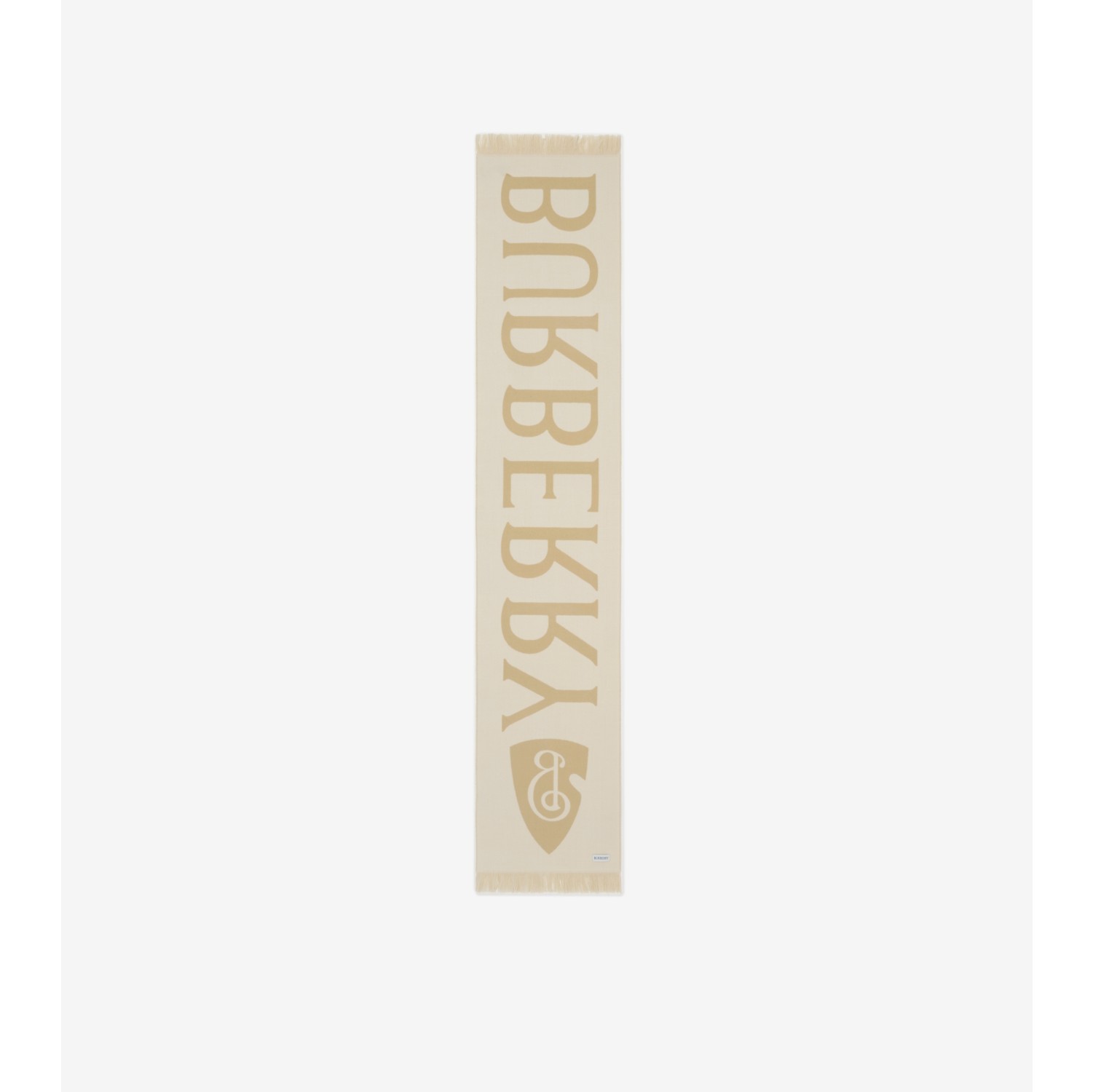 Logo Wool Scarf