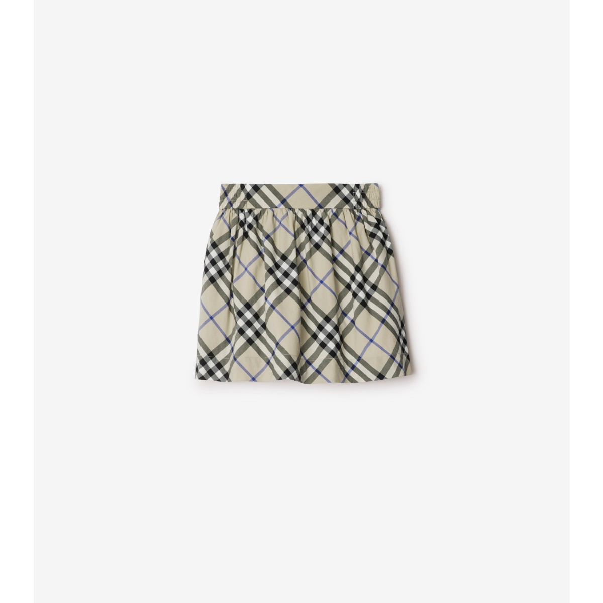 BURBERRY BURBERRY CHILDRENS CHECK COTTON SKIRT 