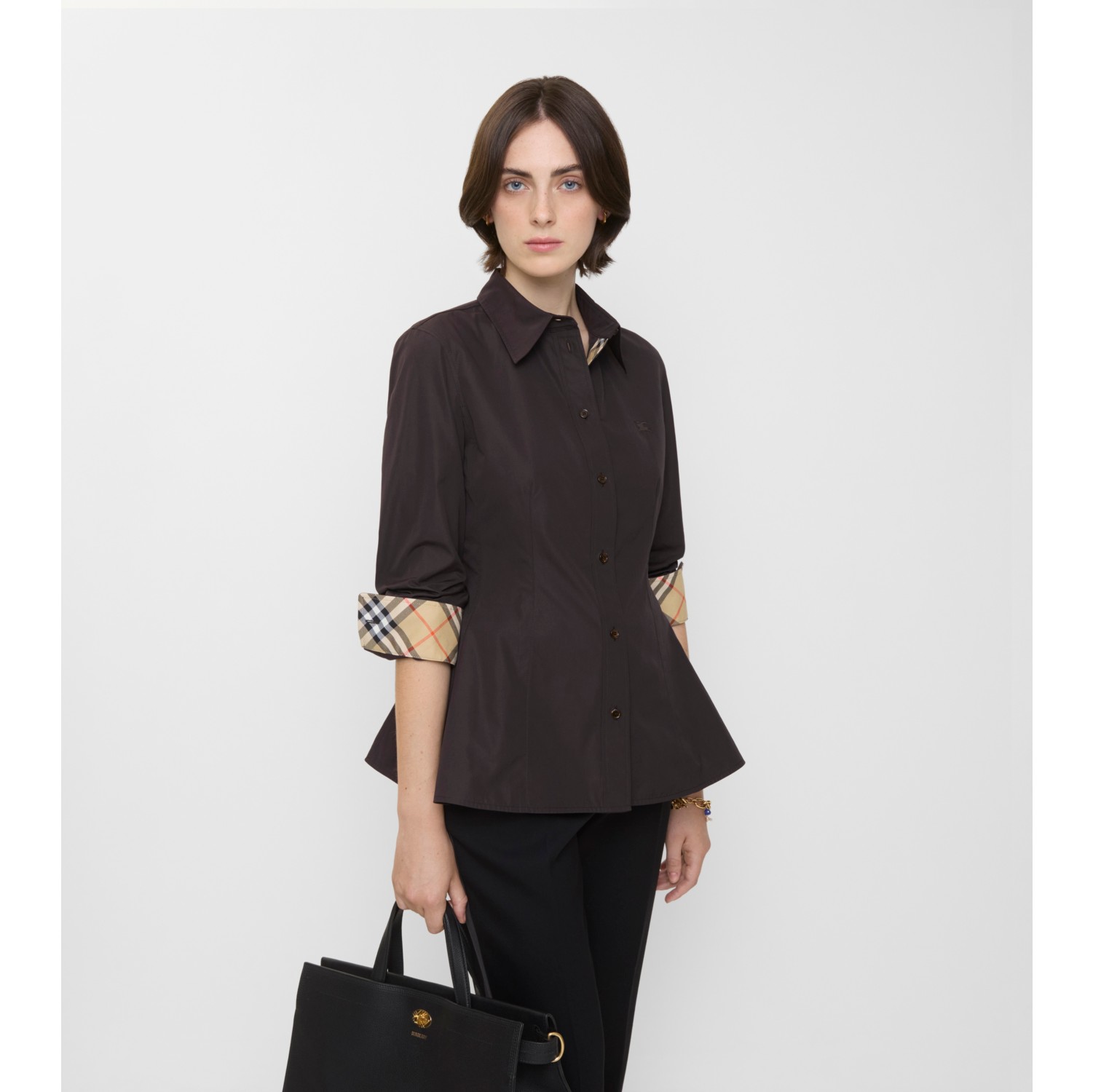 Slim Fit Cotton Poplin Shirt