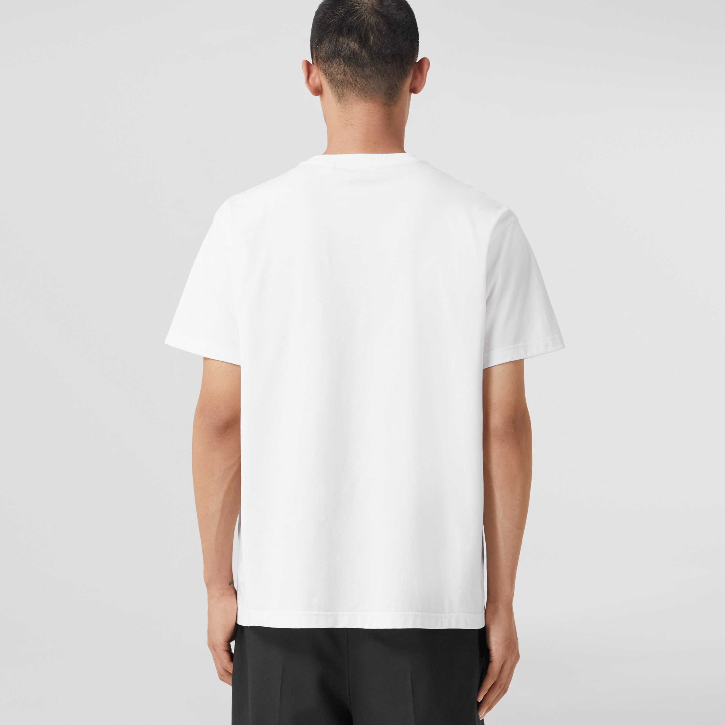 ラビットプリント コットンTシャツ (ホワイト) - メンズ | Burberry®公式サイト - 3