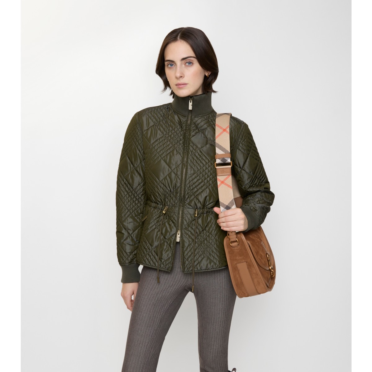  Check Micro -stitch Nylon Wakerley Jacket