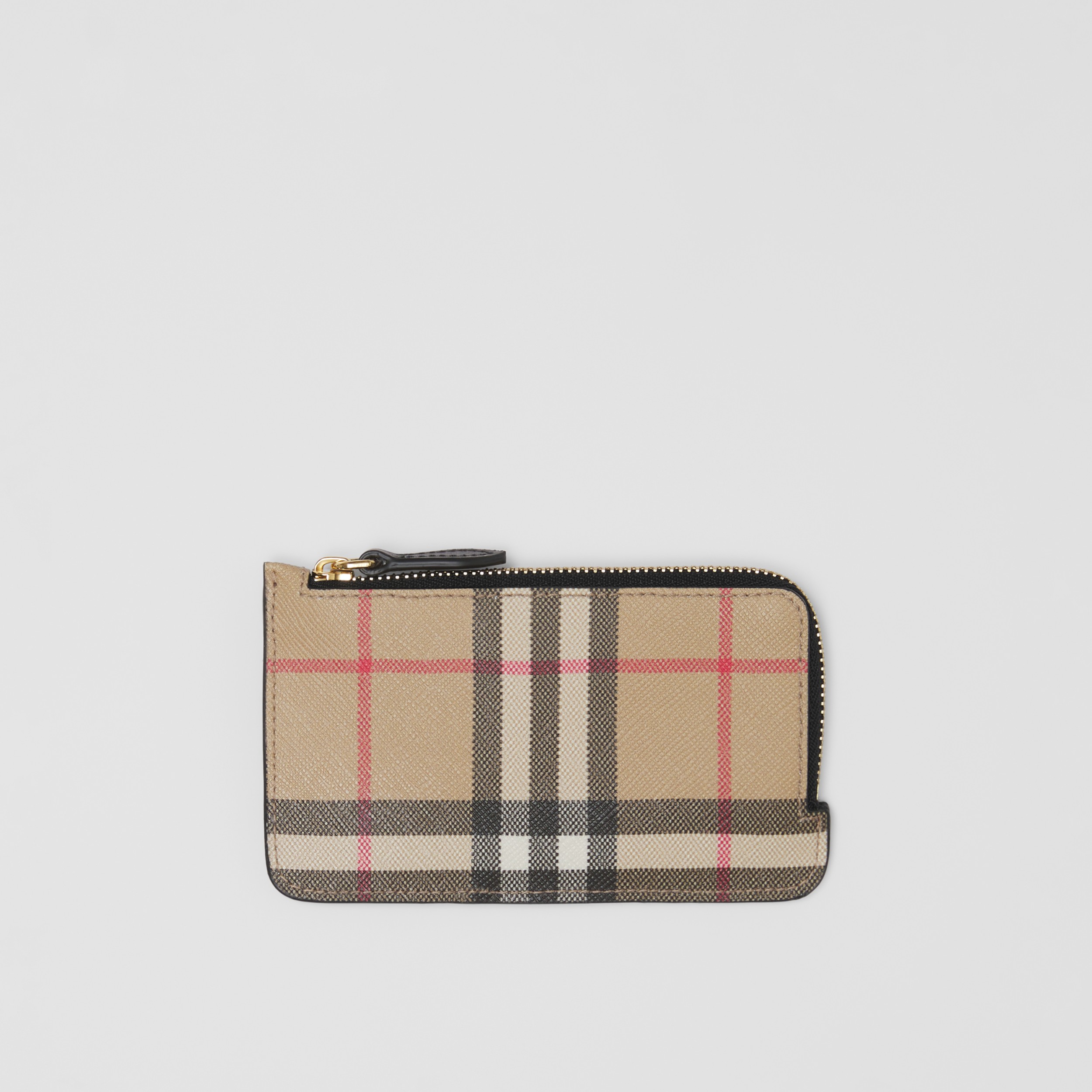 Arriba 73+ imagen burberry zip card holder