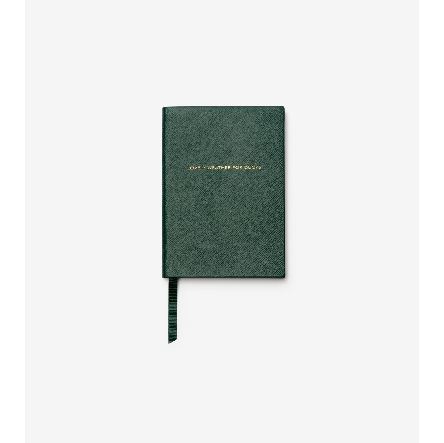 Burberry x Smythson Notizbuch „Soho“ aus Panama-Leder