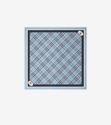 チェック シルクスカーフ (バンク) | Burberry®公式サイト チェック シルクスカーフ (バンク) | Burberry®公式サイト