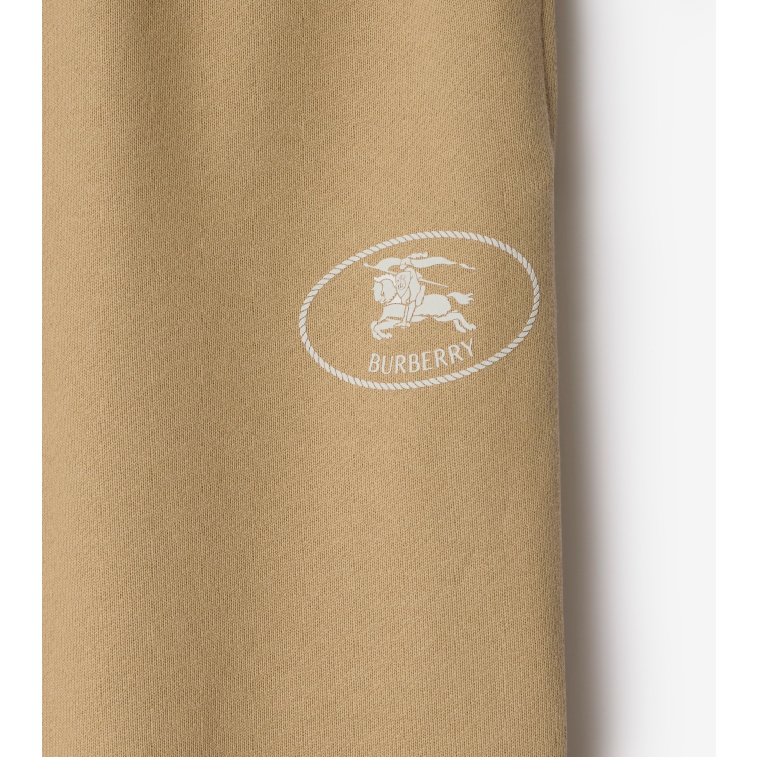 Knight Stamp Cotton Jogging Pants