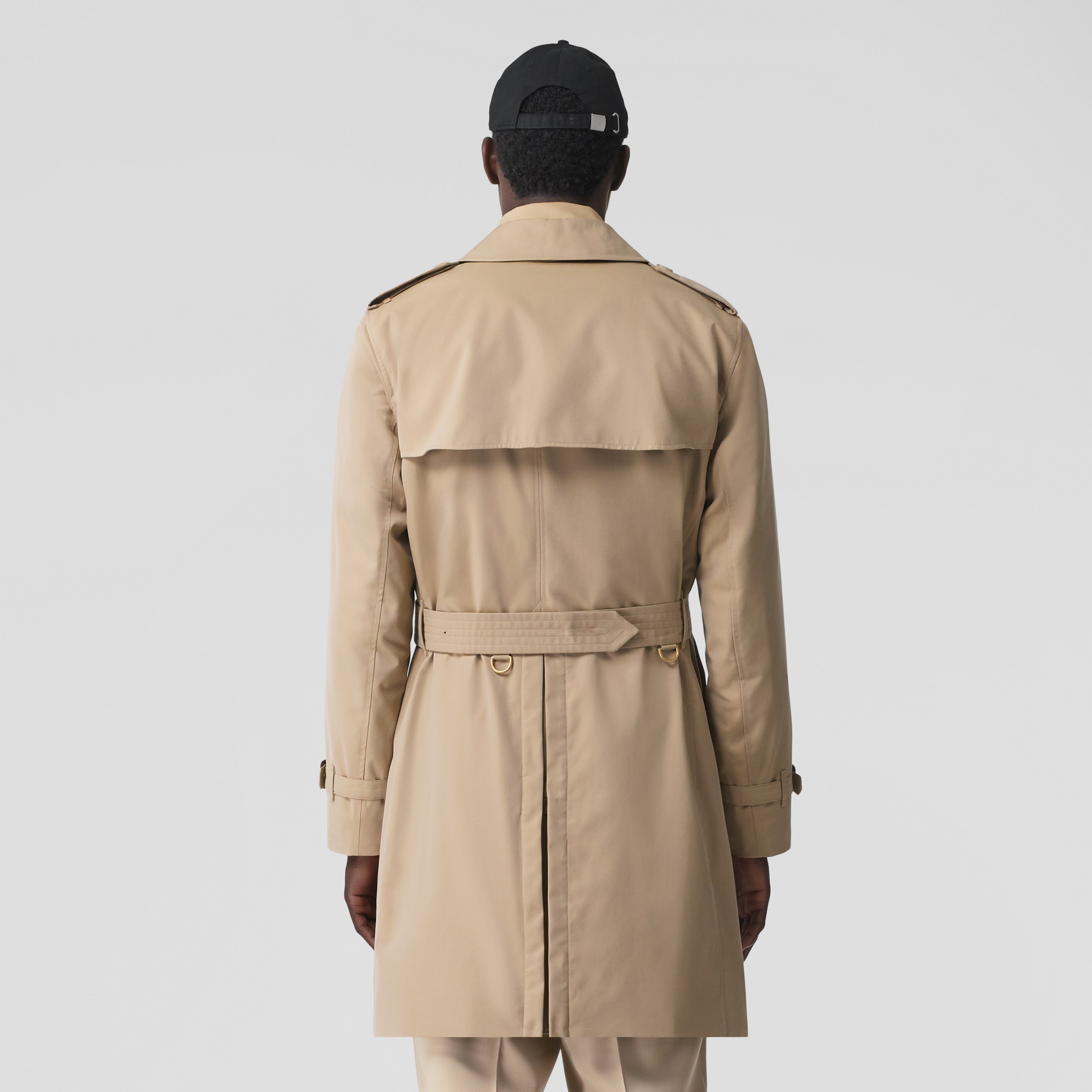 The Mid-length Chelsea Heritage Trench Coat in Honey - Men | Burberry® Official - 3