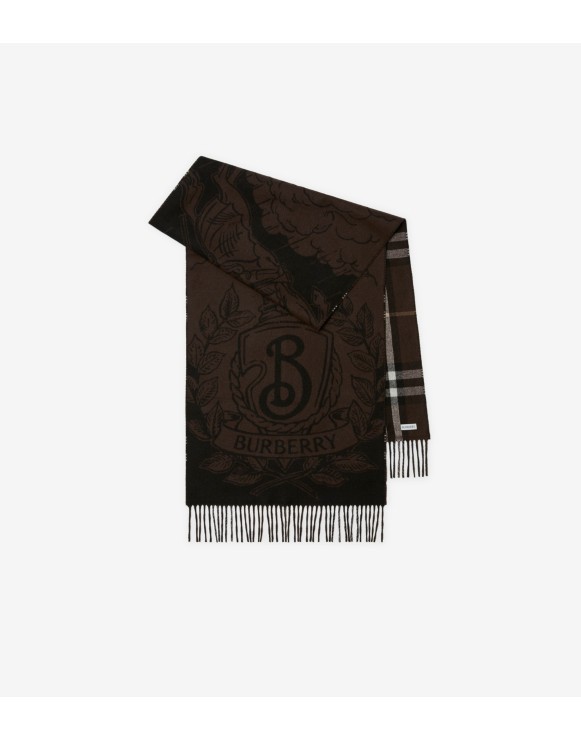 Wide Reversible Stormy Knight Scarf