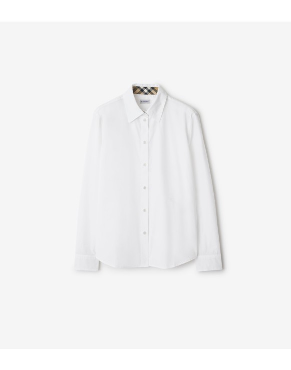 Regular Fit Cotton Poplin Shirt