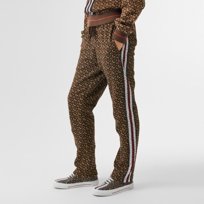 burberry print pants womens