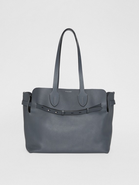 Women S Bags Check Leather Tote Burberry The Medium Soft Leather Belt Bag In Dark Pewter Grey