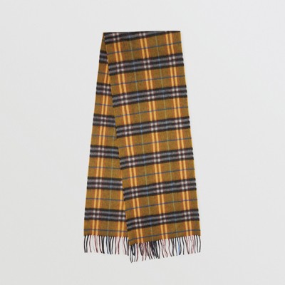 burberry yellow scarf