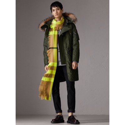 burberry scarf yellow