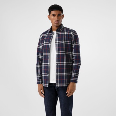 burberry poplin shirt