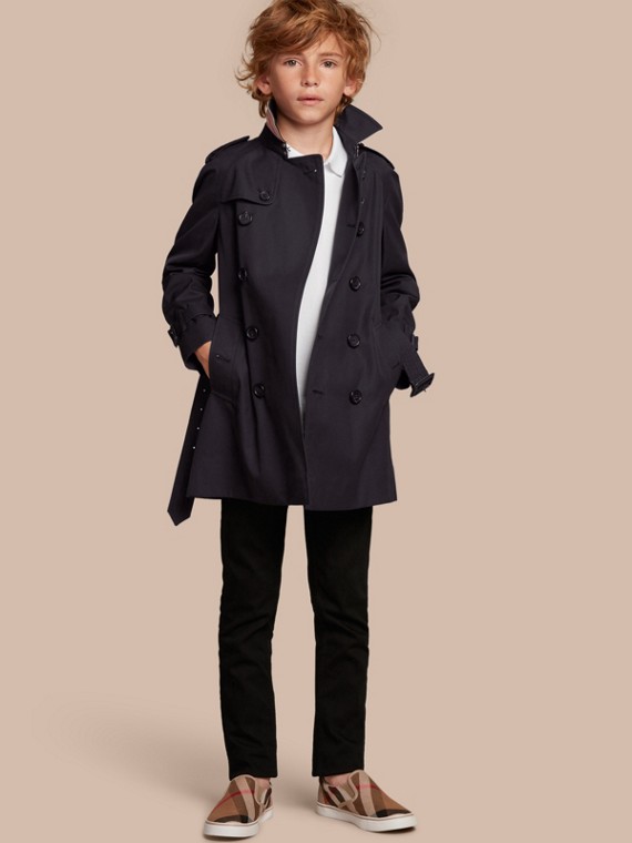 Trench Coat For Kids Tradingbasis Burberry Boys Black Trench Coat