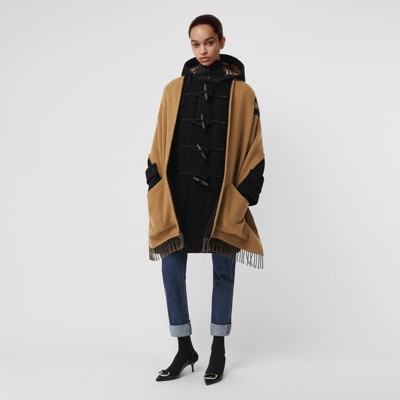 burberry hooded scarf