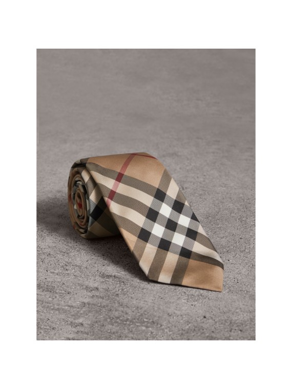 authentic burberry tie