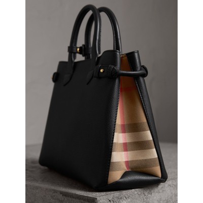 burberry brown leather purse