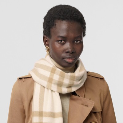 burberry check scarf