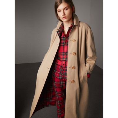 burberry trench coat womens red