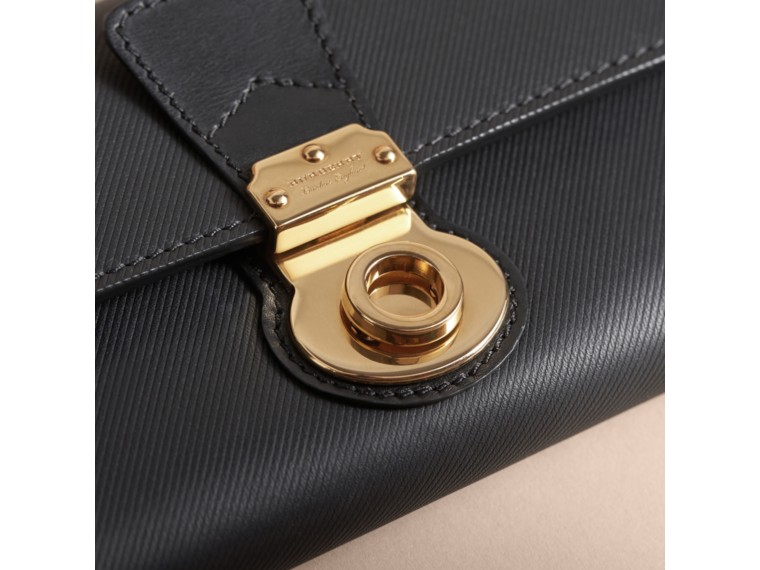 BURBERRY Large Pallas Helmet Motif Pouch