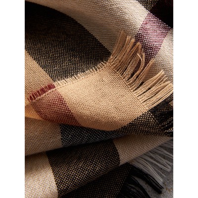 burberry wool and cashmere scarf