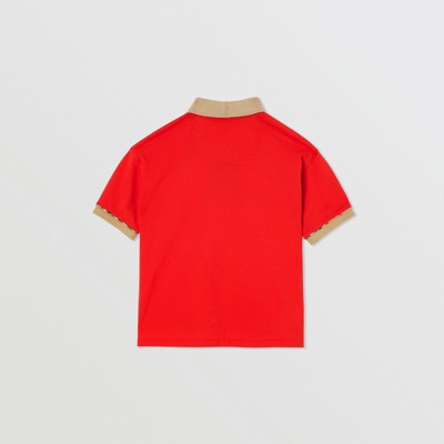 polo red shirt