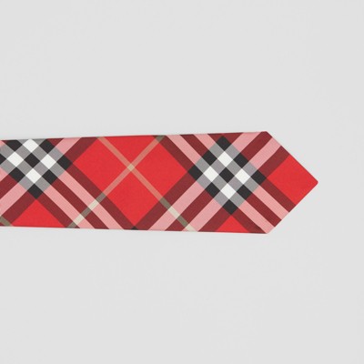 burberry tie red