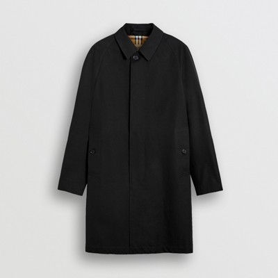 burberry camden car coat black