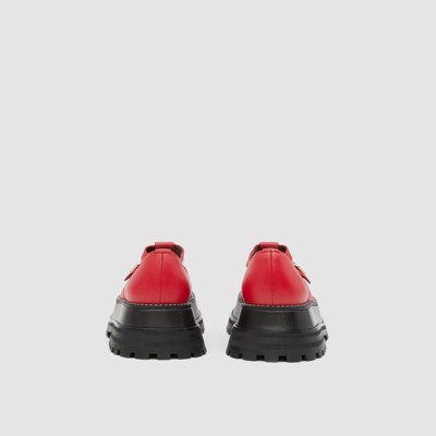 burberry red shoes