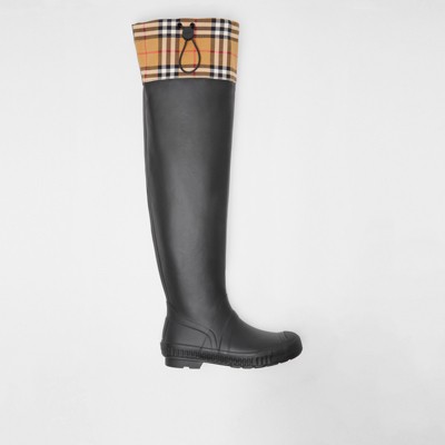 burberry high boots