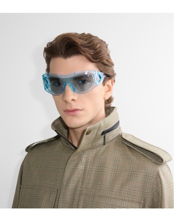 Shield Cutout Sunglasses​