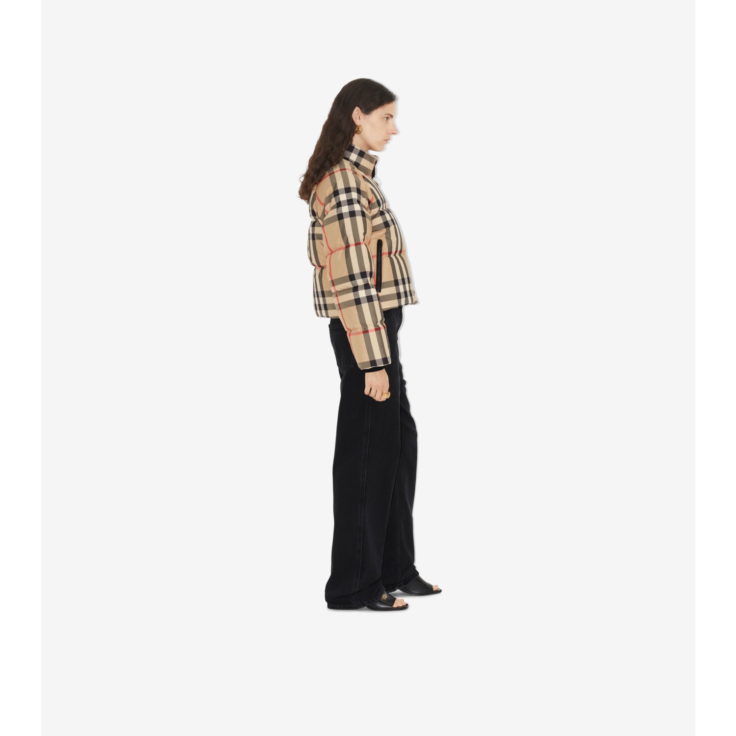 Burberry on sale cropped jacket