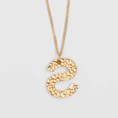 burberry alphabet charm