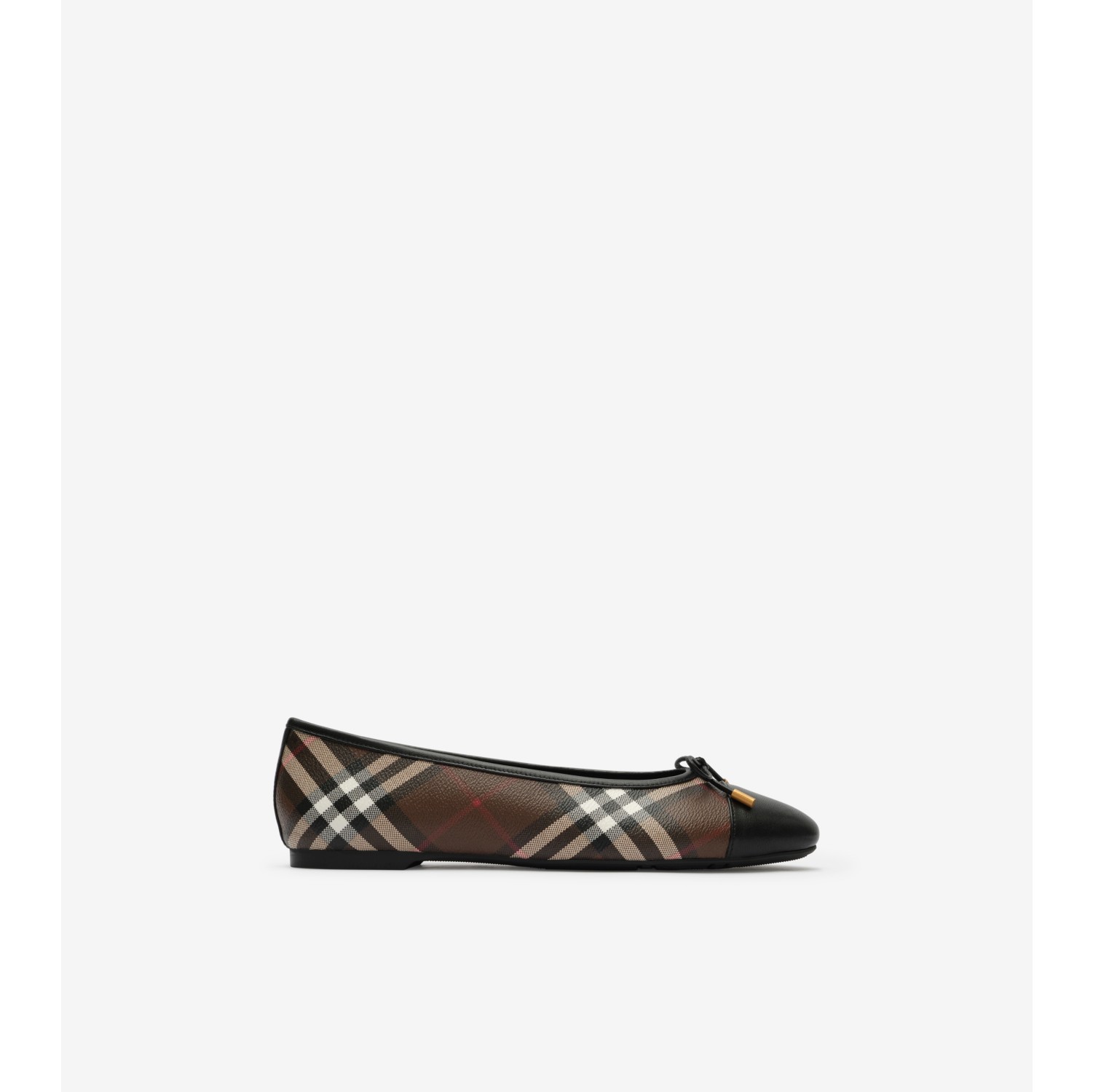 Check Canvas Highgate Ballerinas