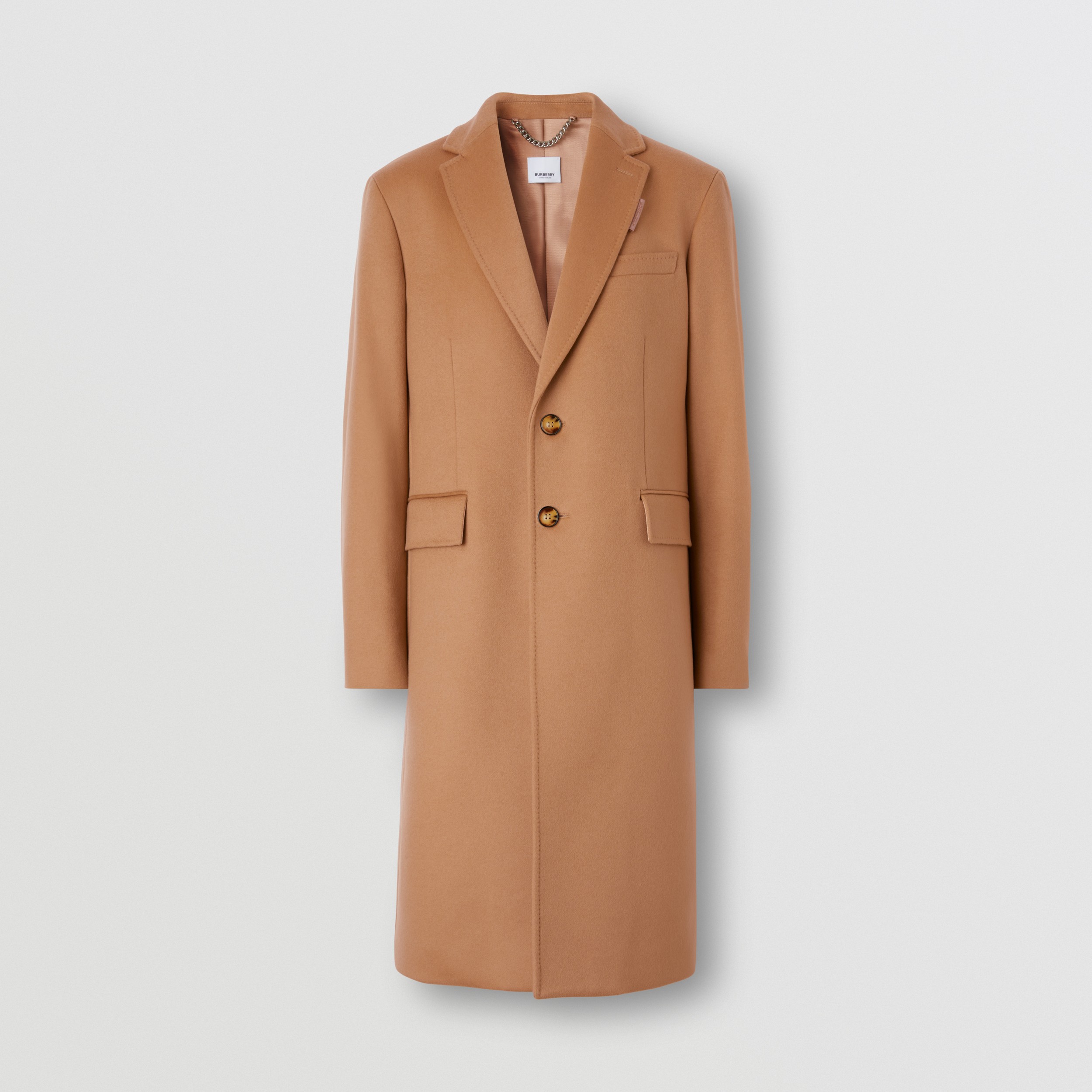 Eleganter Mantel aus Wolle und Kaschmir (Camelfarben) - Herren | Burberry® - 4