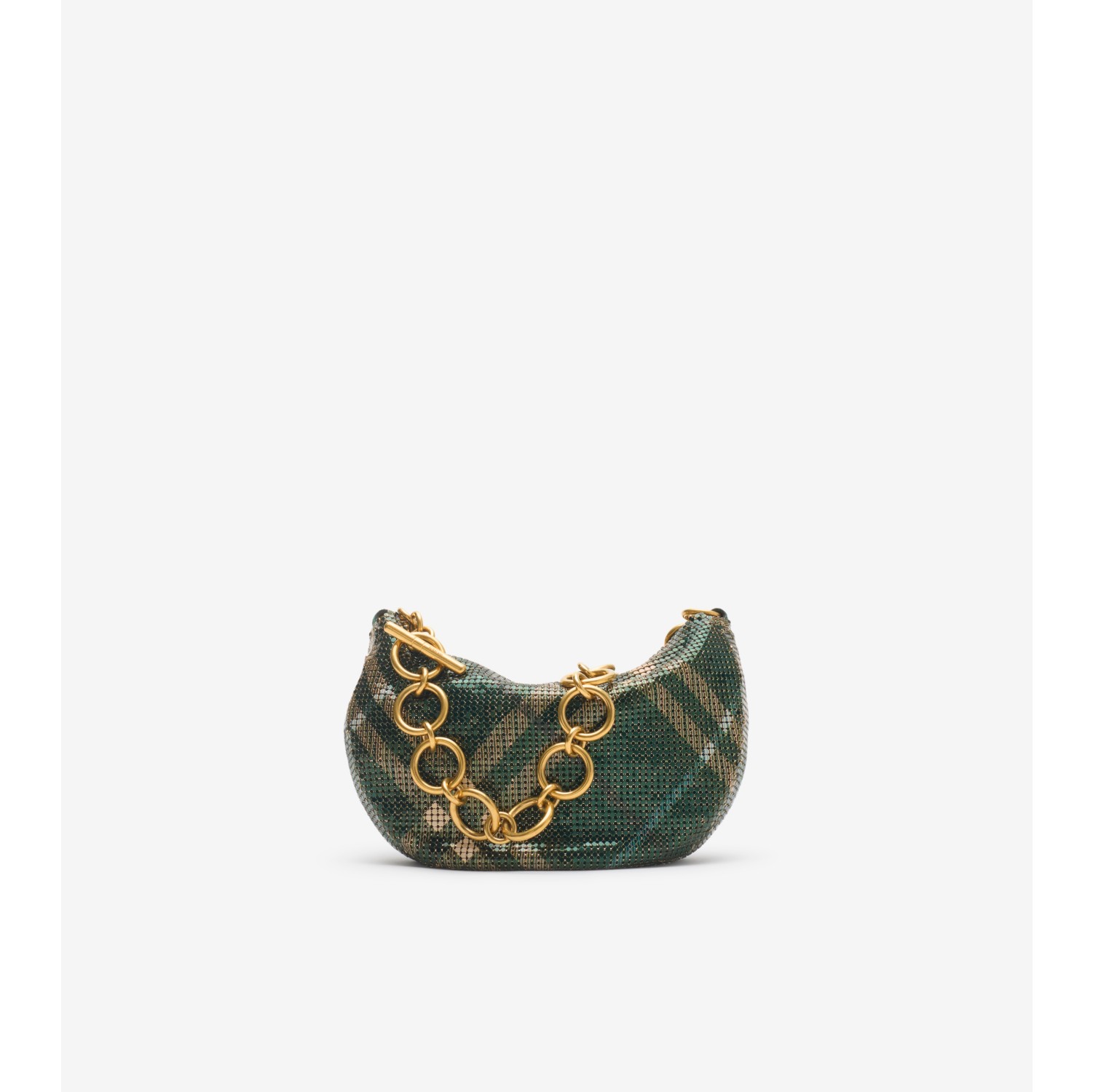 Chainmail Bag in Verdant green - Women | Burberry® Official