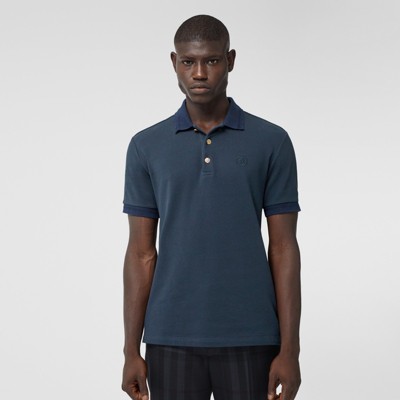 burberry navy polo shirt